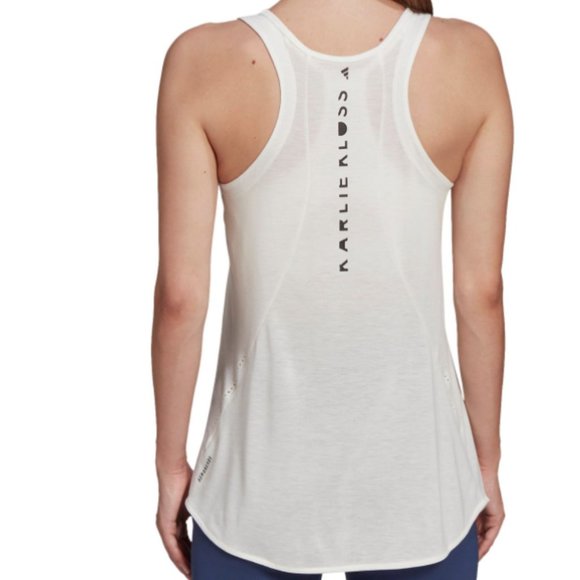 Adidas X Karlie Kloss Women Active Tank Small Off White - Picture 2 of 7